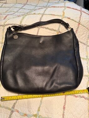 Dooney & Bouke Florentine pebble large black/brown handbag